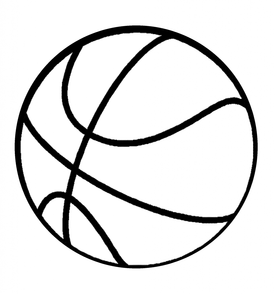 Basketball Coloring Book